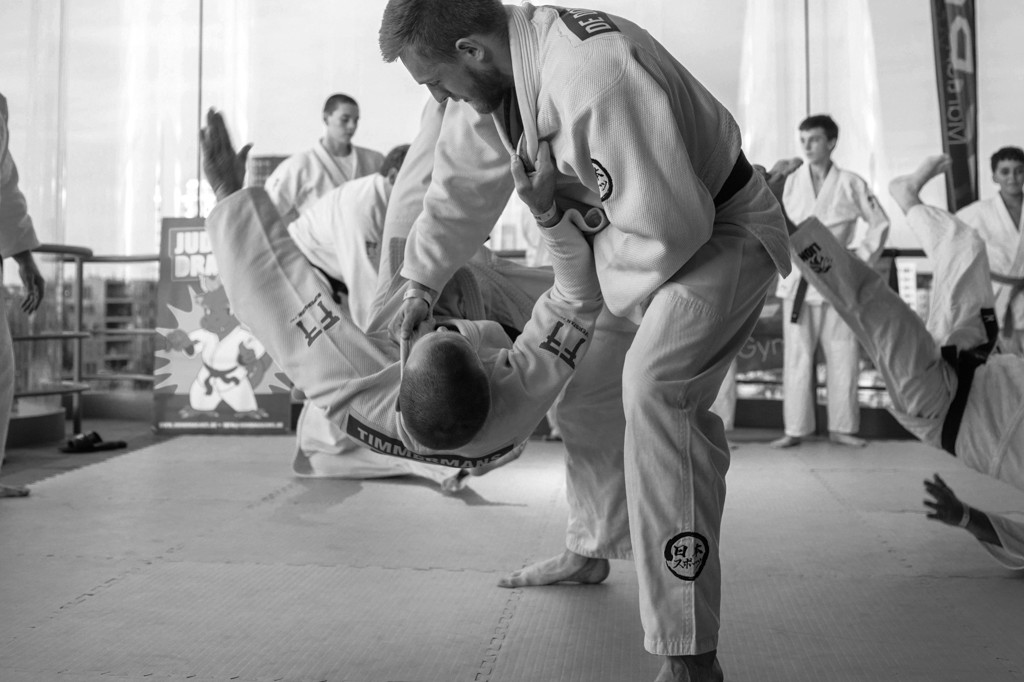 Judo training at Force Antwerp