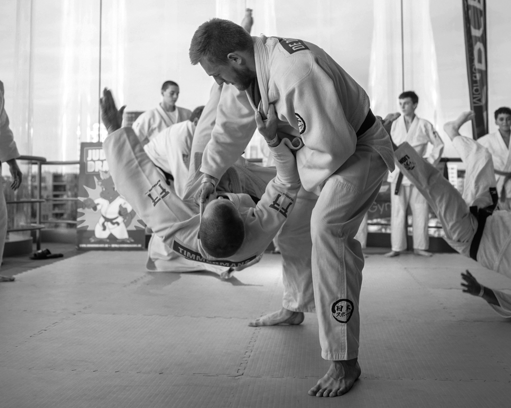 Judo training at Force Antwerp